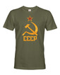 Pánske tričko so znakom CCCP