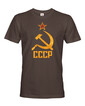 Pánske tričko so znakom CCCP