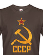 Pánske tričko so znakom CCCP