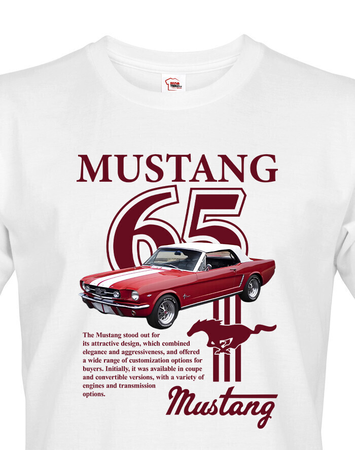 Pánské tričko Ford Mustang 65