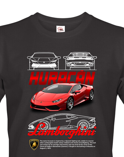 Pánské tričko Lamborghini Huracan 2