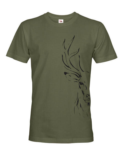 Pánské tričko s jeleňom 2