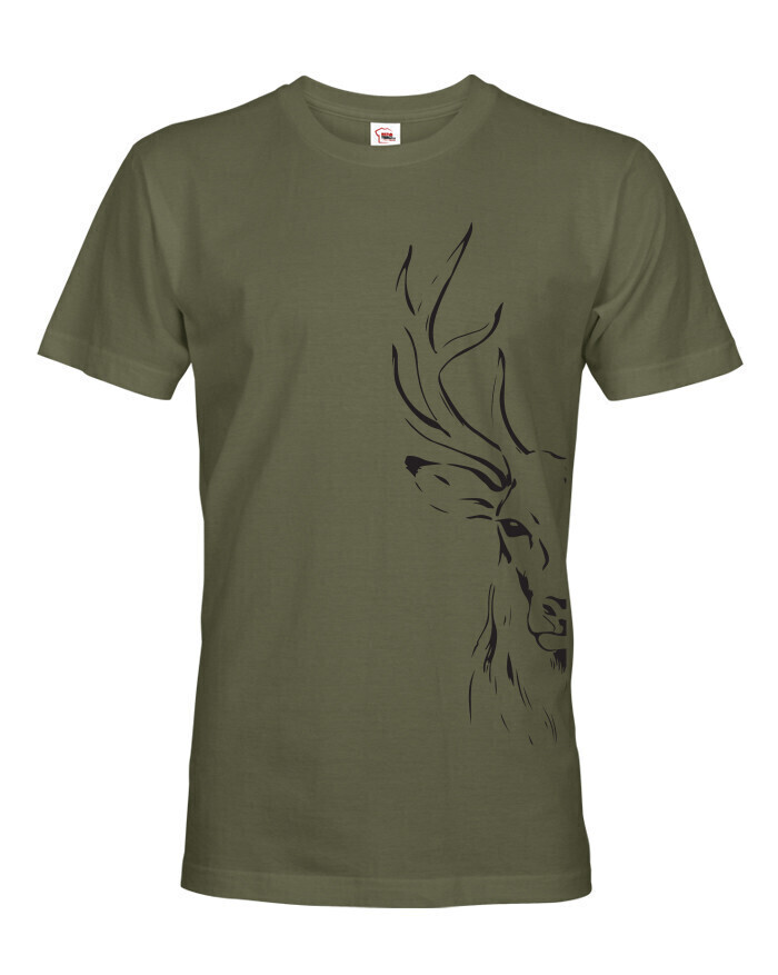 Pánské tričko s jeleňom 2