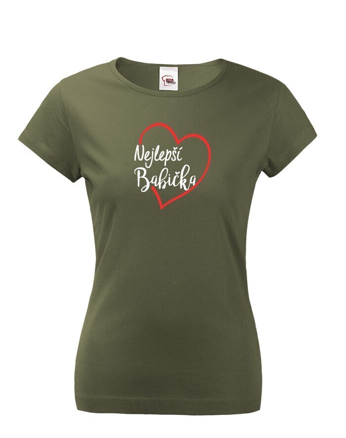 Tričká pre najlepšiu babičku na svete