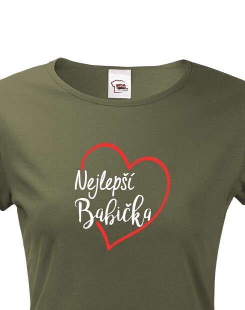 Tričká pre najlepšiu babičku na svete