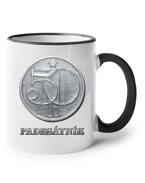 Keramický hrnček päťdesiatnik