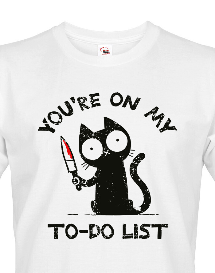 Pánské tričko To-do list
