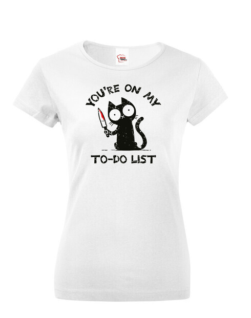 Dámské tričko To-do list
