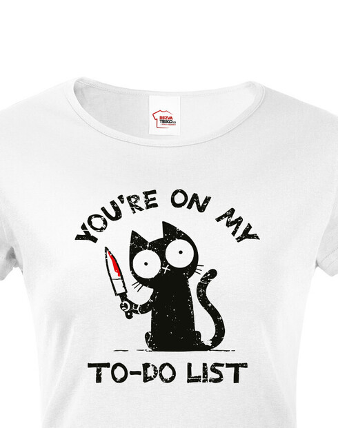 Dámské tričko To-do list