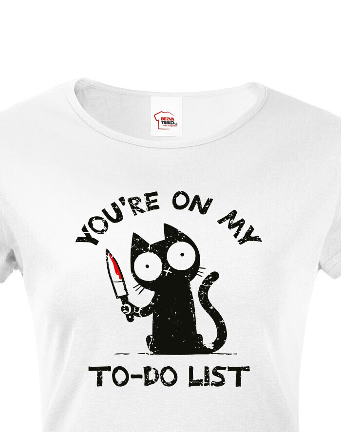 Dámské tričko To-do list