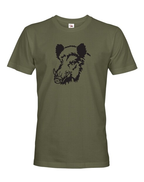 Tričko pre poľovníkov Divé prasa