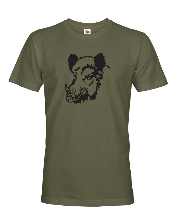 Tričko pre poľovníkov Divé prasa