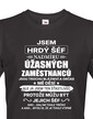 Pánske tričko Som hrdý šéf