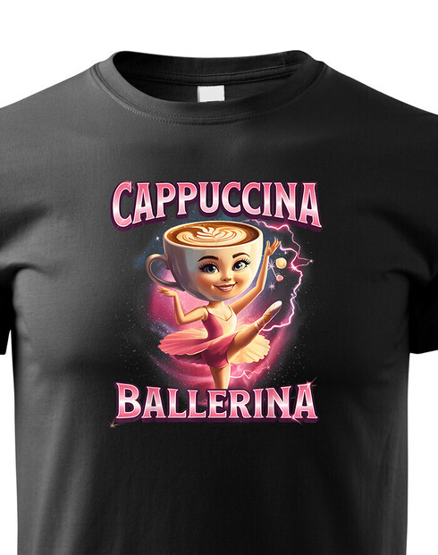 Detské triko Cappuccina Ballerina
