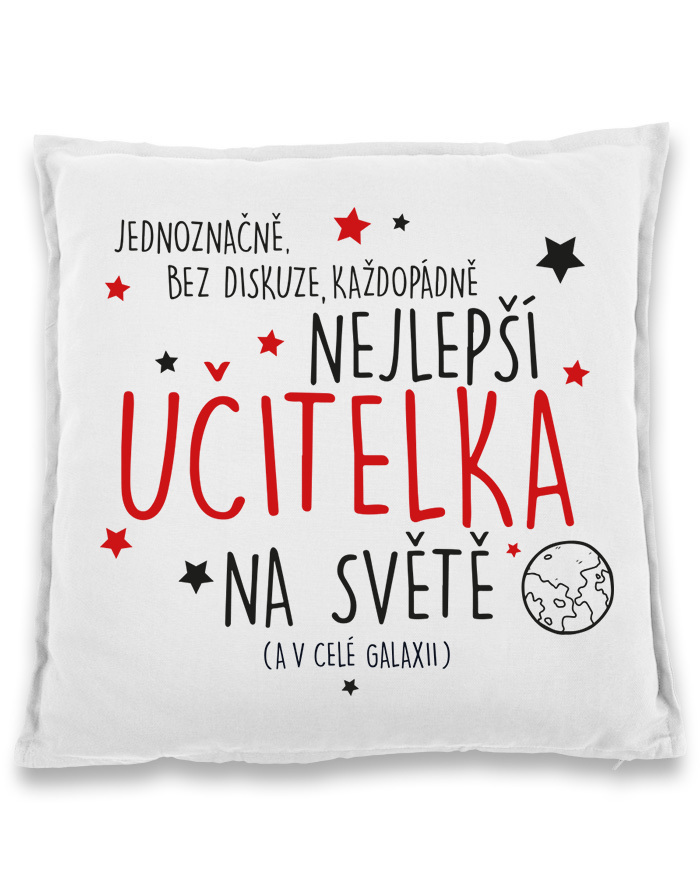 Polstárek pre učiteľku