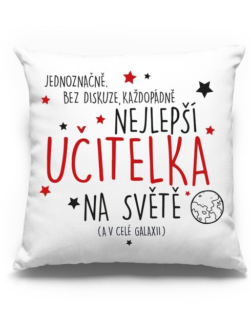 Polstárek pre učiteľku