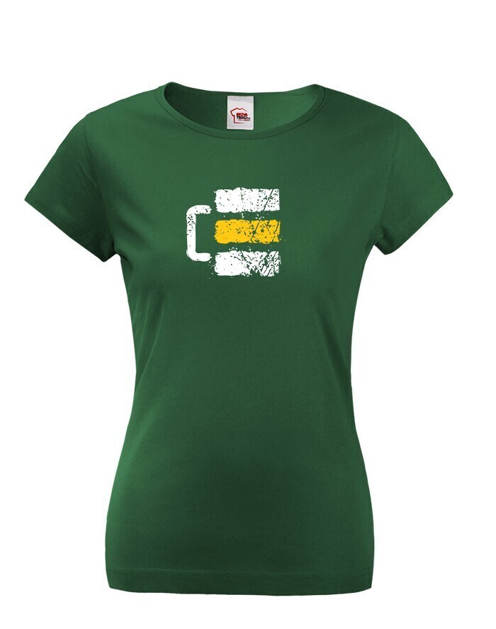 Dámské tričko Turistická značka - pivo