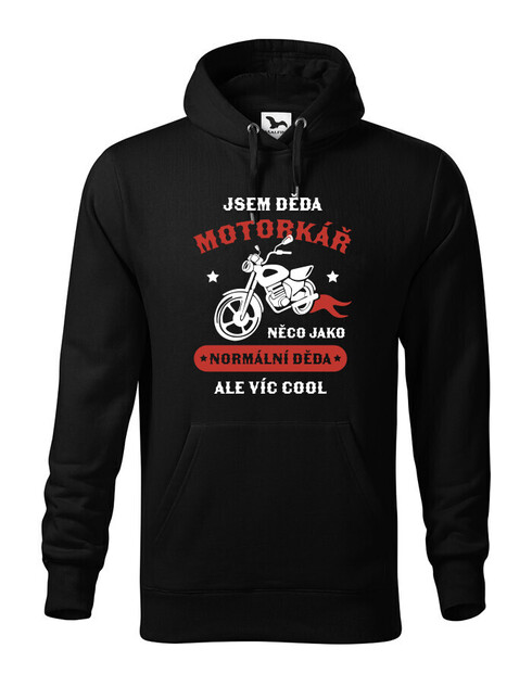 Pánská mikina Dedko motorkár