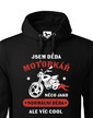 Pánská mikina Dedko motorkár