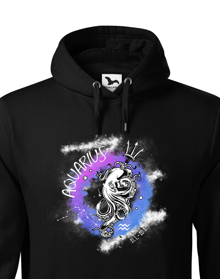 Pánská mikina so znamením zverokruhu Vodnár