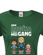 Tričko Som babička a toto je moj gang
