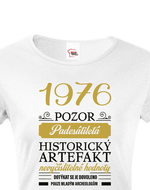 Dámské tričko Historický artefakt