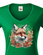 Dámské tričko Líška jeseň