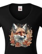 Dámské tričko Líška jeseň