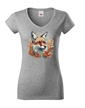 Dámské tričko Líška jeseň