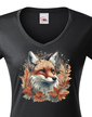 Dámské tričko Líška jeseň
