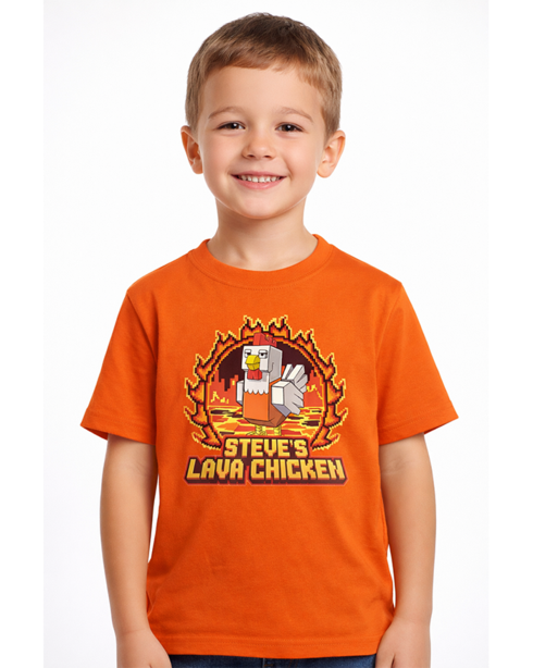 Detské tričko - Steve´s Lava Chicken