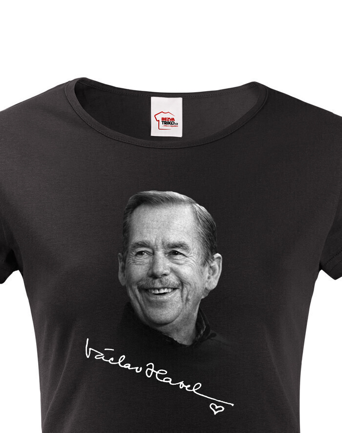 Dámske tričko Václav Havel