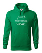 Pánská mikina Priateľ – Snúbenec – Manžel