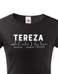 Dámske tričko k meninám Tereza