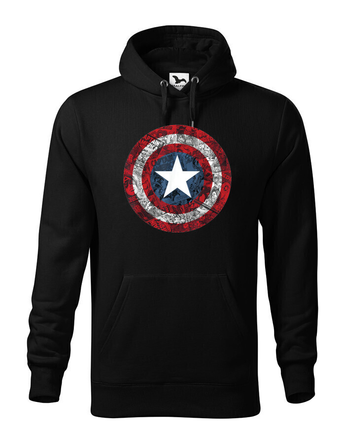 Pánská mikina Štít Kapitán Amerika
