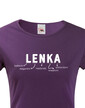 Dámske tričko k meninám Lenka