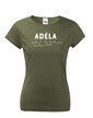 Dámske tričko k meninám Adéla