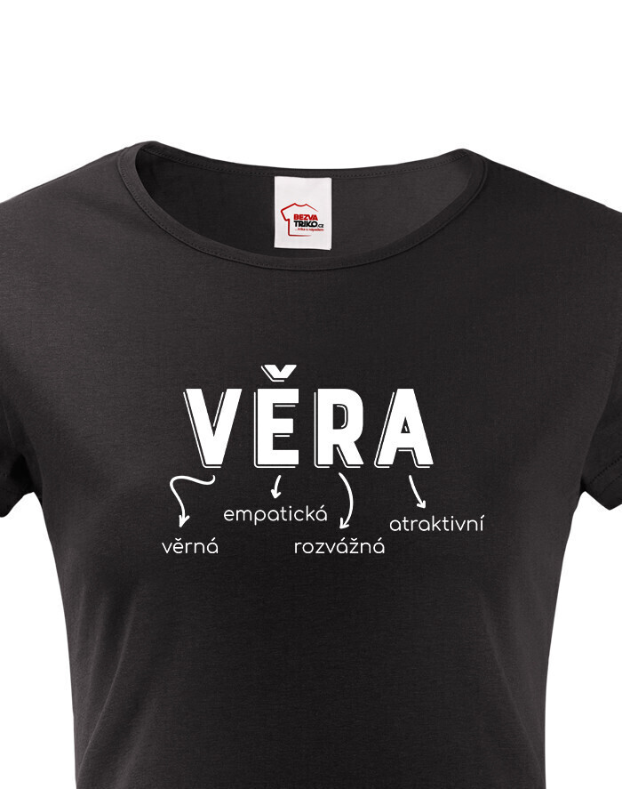 Dámske tričko k meninám Věra