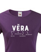 Dámske tričko k meninám Věra