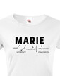 Dámske tričko k meninám Marie