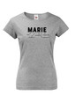 Dámske tričko k meninám Marie