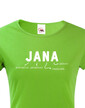 Dámske tričko k meninám Jana