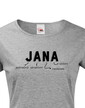 Dámske tričko k meninám Jana