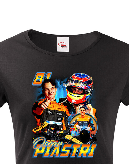 Dámske tričko F1 - Oscar Piastri
