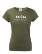Dámske tričko k meninám Anička