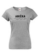 Dámske tričko k meninám Anička
