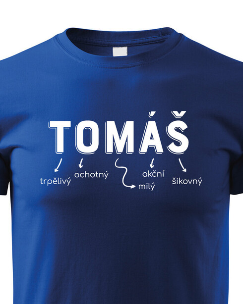 Dětské tričko k svátku Tomáš