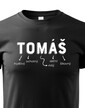 Dětské tričko k svátku Tomáš