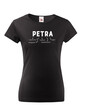 Dámske tričko k meninám Petra