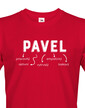 Pánské tričko k meninám Pavel